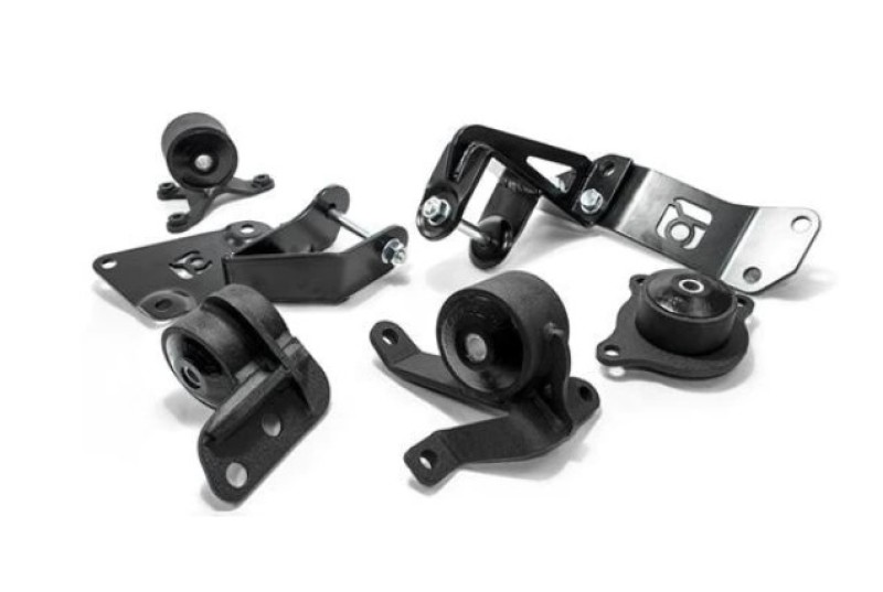 Honda Civic Engine Mount Kit - Innovative Mounts - 95A Bushings - Black - `01-`05 Honda Civic Engine Mount Kit - Innovative Mounts - 95A Bushings - Black - `01-`05